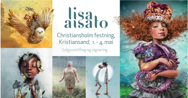 Bilde for arrangement Lisa Aisato med popup-salgsutstilling i Kristiansand